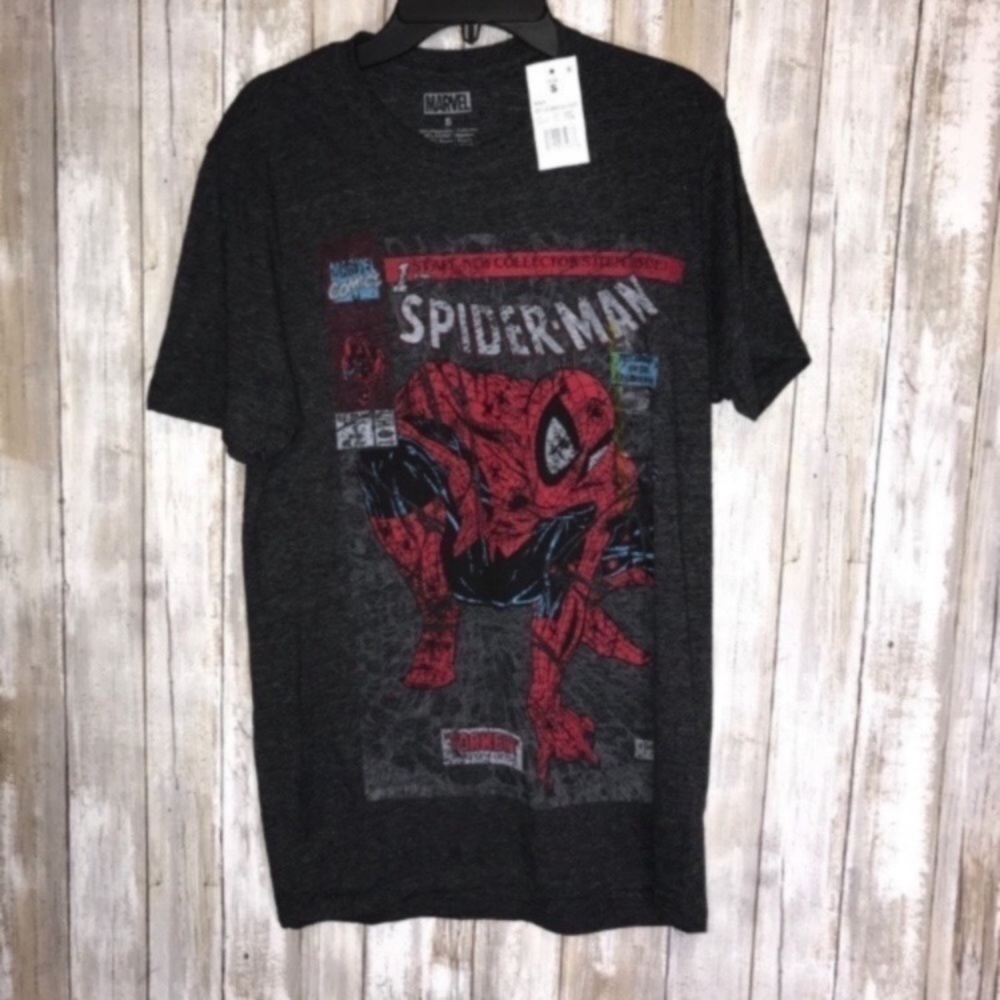 NWT Marvel Spider-Man Comic Book Tee